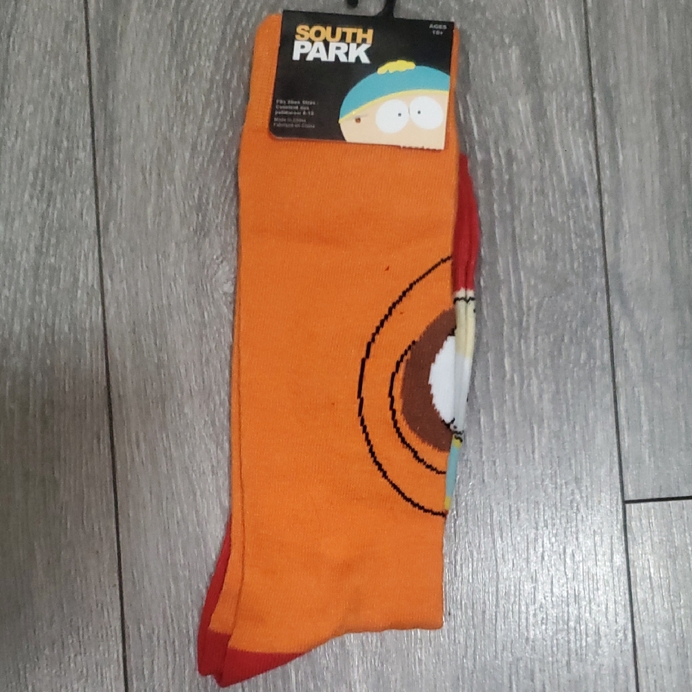 South Park Kenny x Stanley Orange Casual Crew Socks